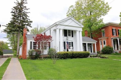 11historic noble house building from the street